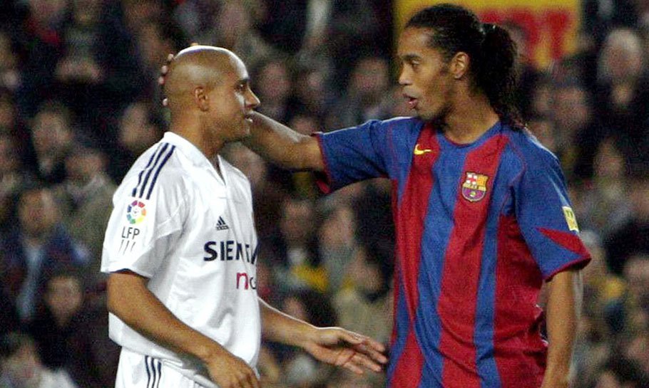 Ronaldinho bjuder alltid på underhållning.