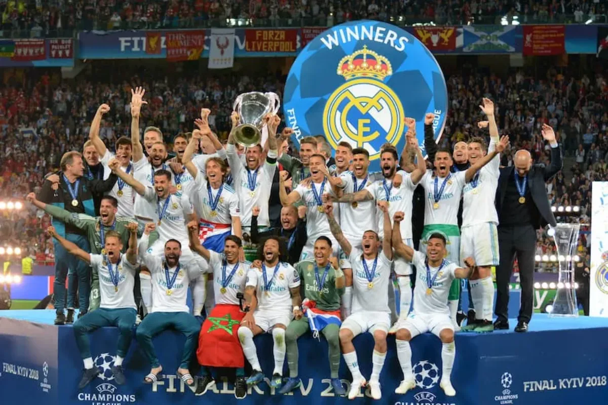 real madrid champions league vinnare Real Madrid vann titeln 2018.