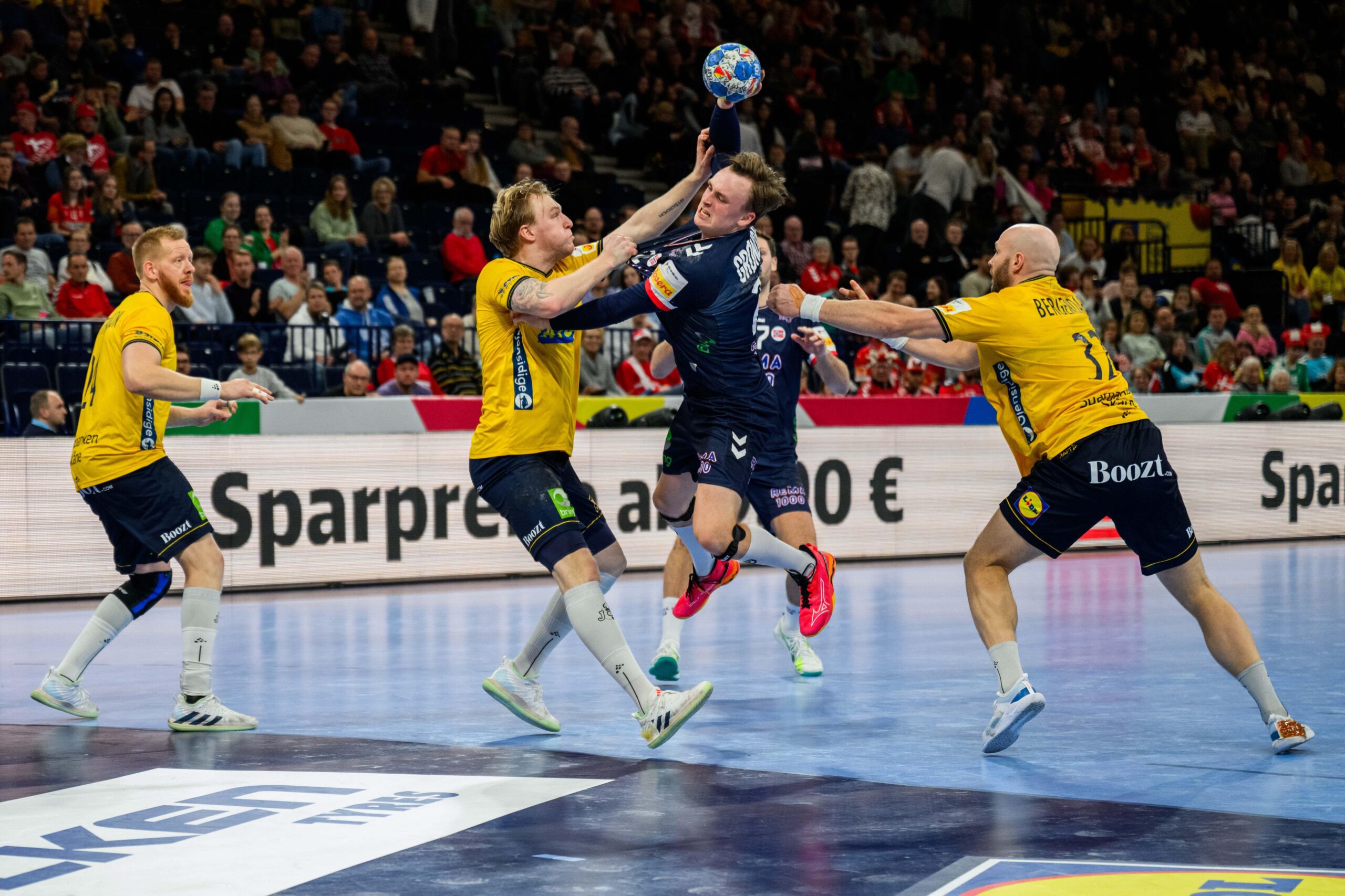 sverige vs norge handboll