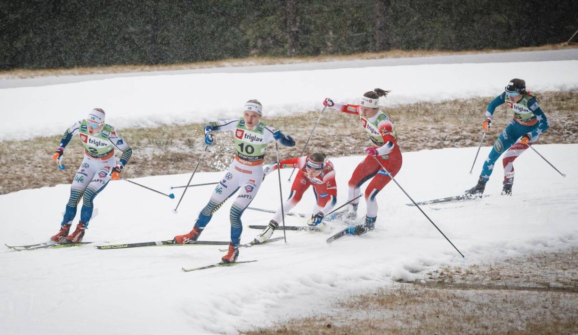 jonna sundling, linn svahn sprint VM skidor